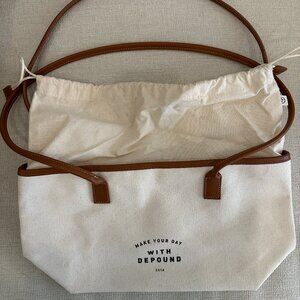 Depound Day Shopper Bag (Tan and natural)